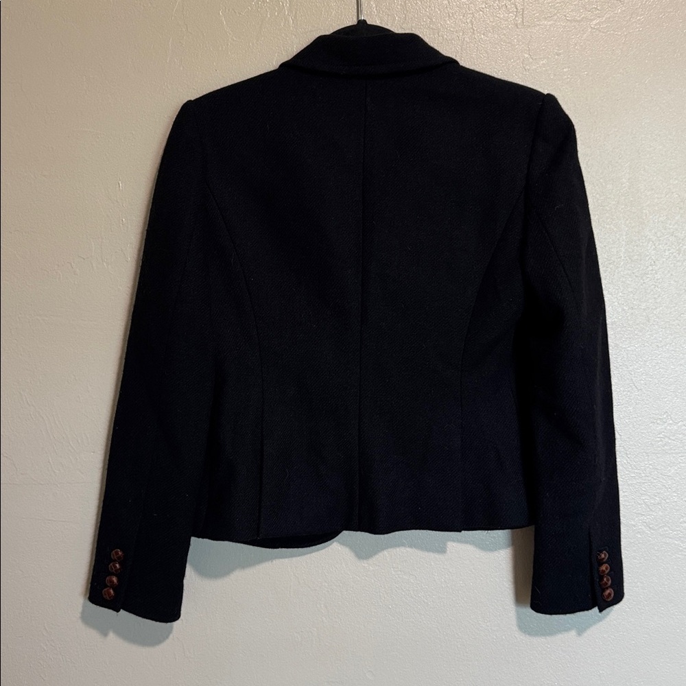 J. Crew Women's Black wool Blazer - Picture 4 of 8
